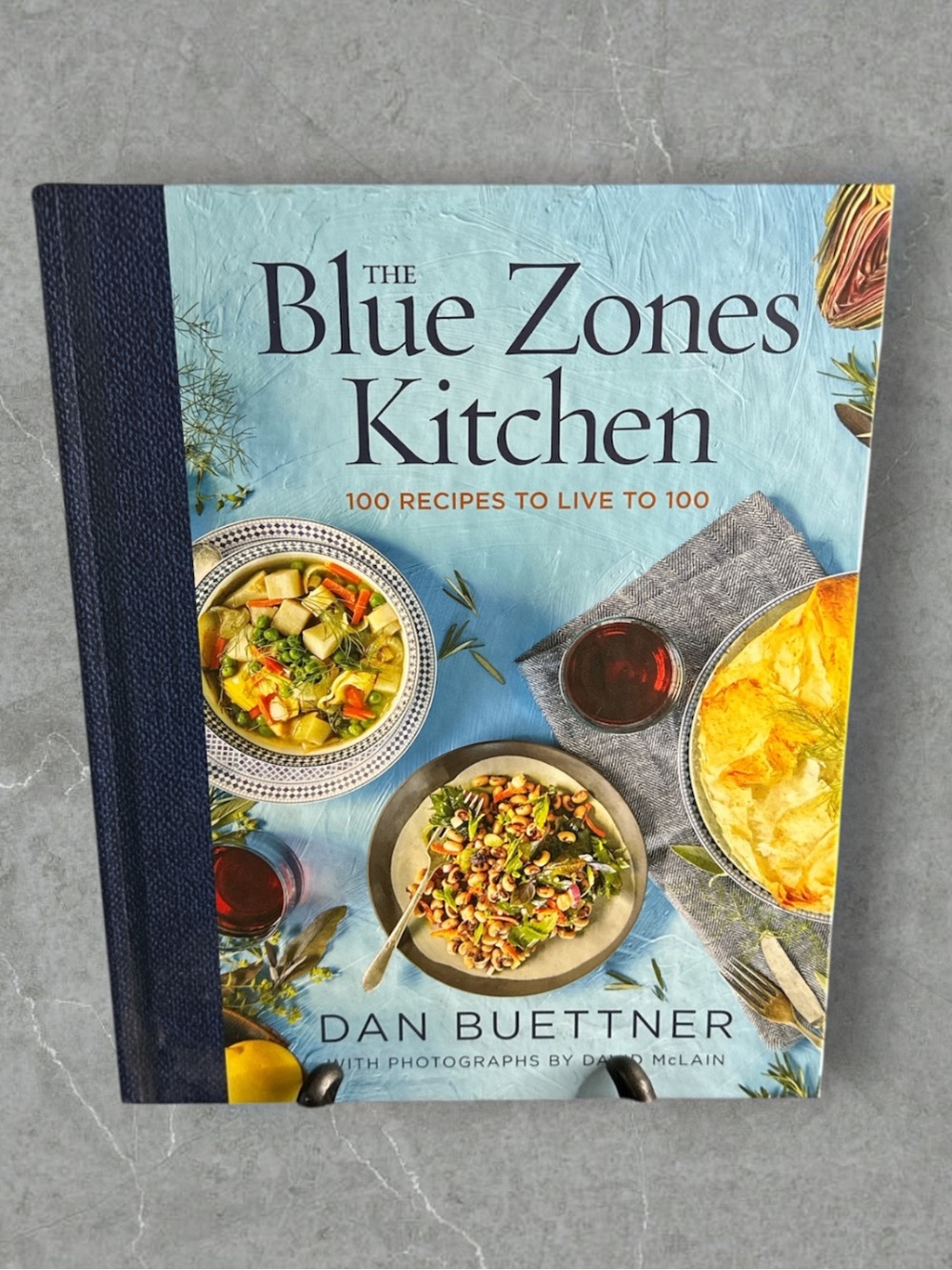 The Blue Zones Kitchen National Geographic cookbook by Dan Buettner